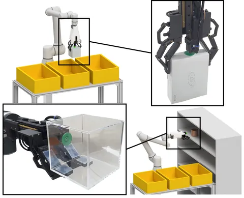 ReC-Gripper by Seunghwan Um (rush, 엄승환): reconfigurable combined suction and fingered gripper for logistics picking and stowing, IEEE RA-L ICRA 2024